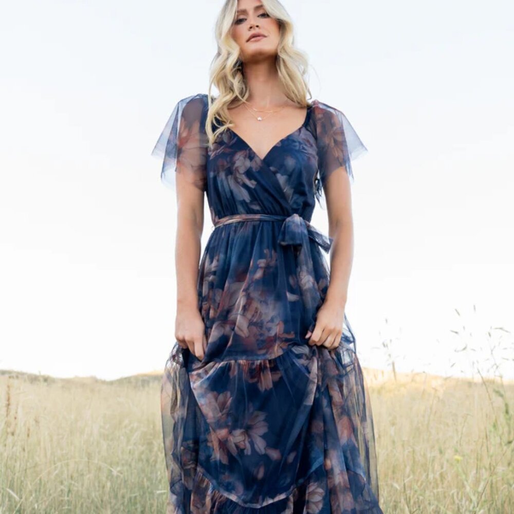 Nicola Tulle Maxi Dress
